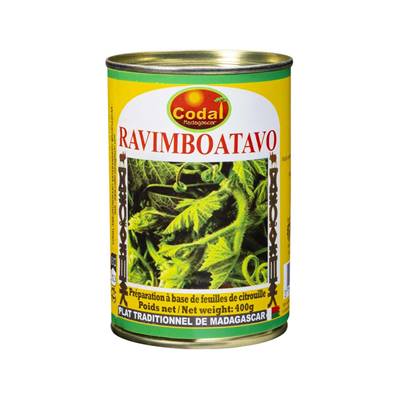 Brèdes citrouille Ravimboatavo CODAL 400 g