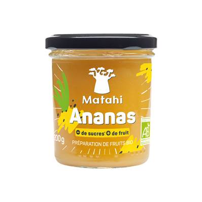 *Préparation de fruits bio MATAHI Ananas 200 g - 31/03/2026