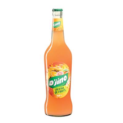 Soda D'JINO cocktail de fruits 60 cl - DDM 13/01/2024