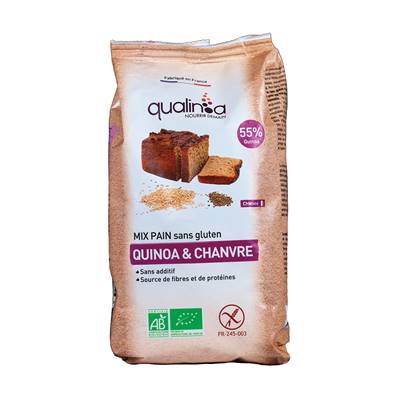 Le protéiné - Mix pain au quinoa et chanvre 350 g