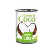 Crème de coco RACINES BIO 400 ml - DDM 25/01/2023